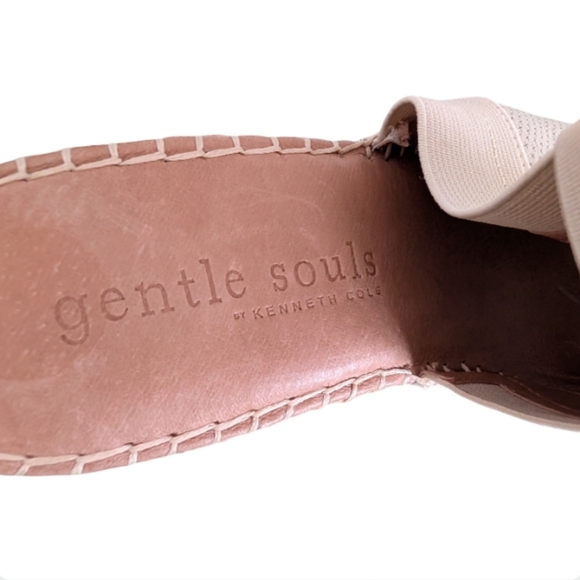 Gentle Souls Kenneth Cole Espadrille Wedge Sandals - Size 9.5 - Brand New 3" Hee - Picture 6 of 9